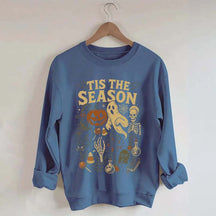 Tis' the Season Pumpkin Ghost Cute Sweatshirt
