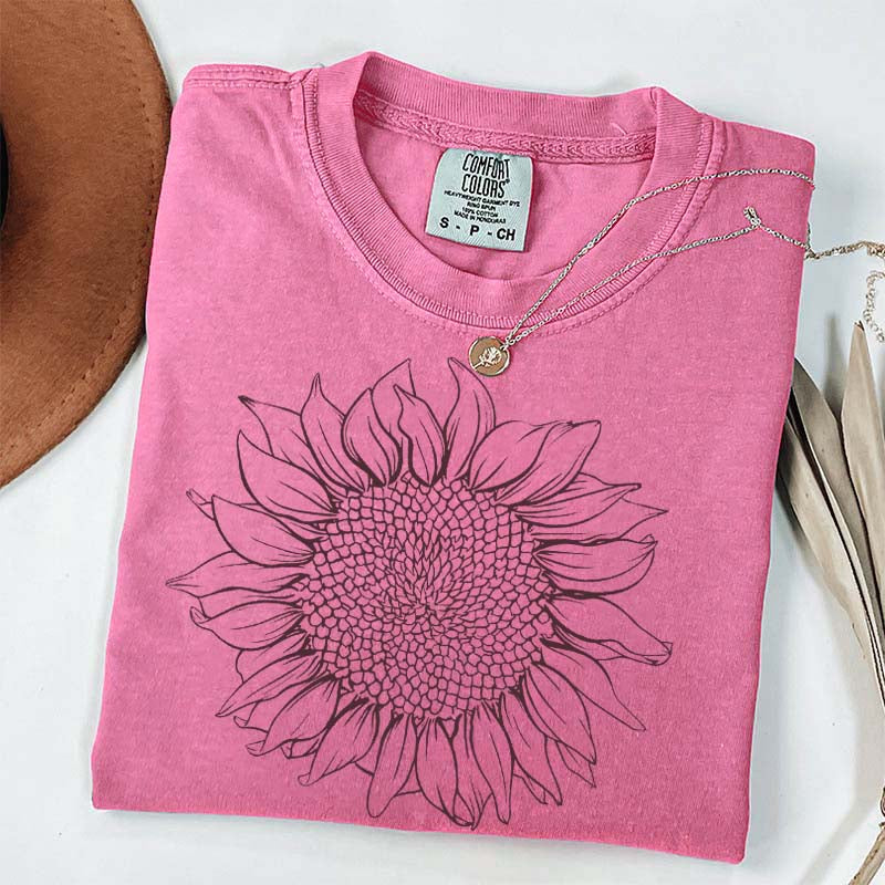 Comfort Colors Sunflower T-Shirt