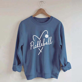 Pickleball Heart Sweatshirt