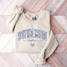 Custom Swim Mom Sweatshirt