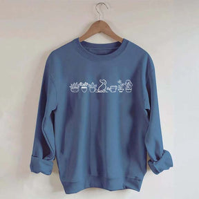 Dogs and Plants Sweatshirt