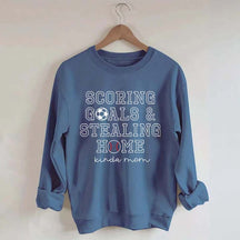 Soccer And Baseball Mama Sweatshirt