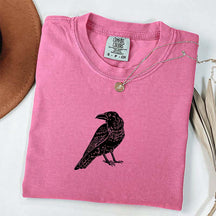 Vintage Crow Lover Black Raven T-Shirt