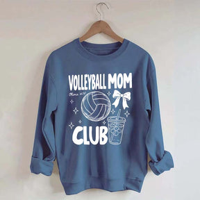 Custom Volleyball Mom Club Sweatshirt