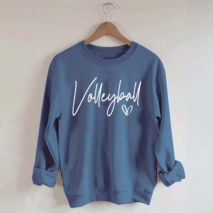 Volleyball Mom Back to School Sports Sweatshirt