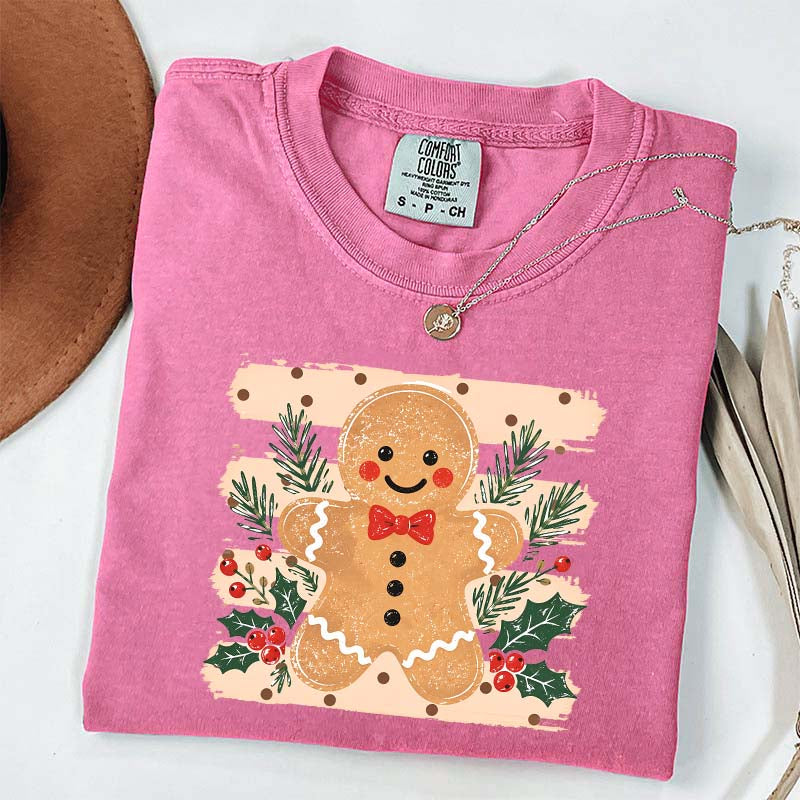 Gingerbread Cookie Christmas Xmas Holiday T-Shirt