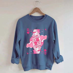 Retro Bookish Queen Sweatshirt