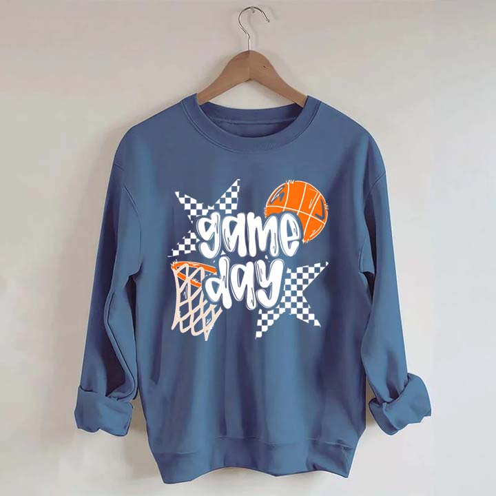 Game Day Basketball Go Team Sweatshirt