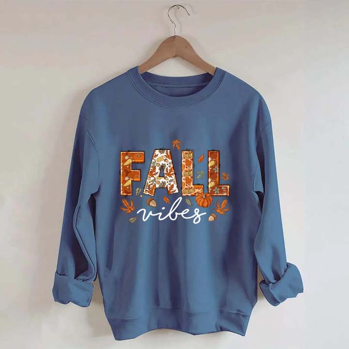 Pumpkin Fall Vibes Sweatshirt