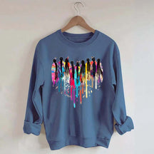 MMIW Feather Indigenous Pride Sweatshirt
