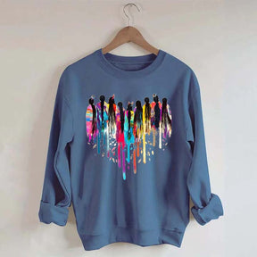 MMIW Feather Indigenous Pride Sweatshirt