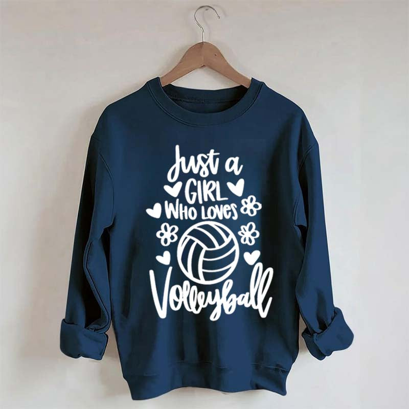 Floral Volleyball Sweatshirt