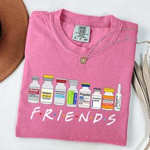 Nurse Friends Propofol CRNA Medical Critical Care T-Shirt