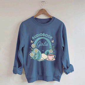 Audio Book Girlie Sweatshirt