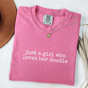 Just A Girl Who Loves Her Doodle T-Shirt