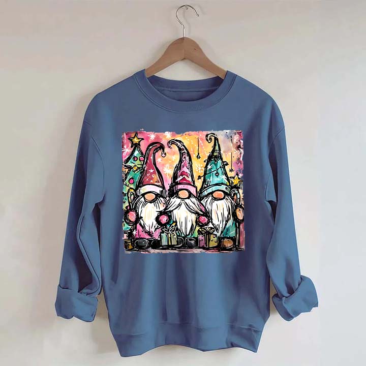 Christmas Gnome Art Sweatshirt
