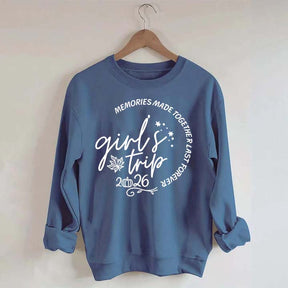 Personalized Year Matching Friends Fall Girls Trip Sweatshirt