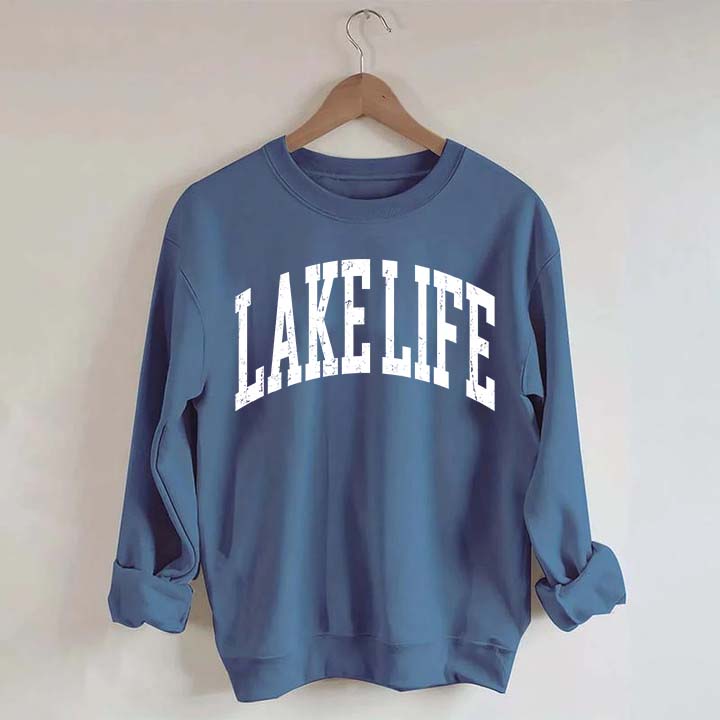 Retro Lake Life Sweatshirt