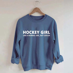 Ice Hockey Daughter Girl Sweatshirt