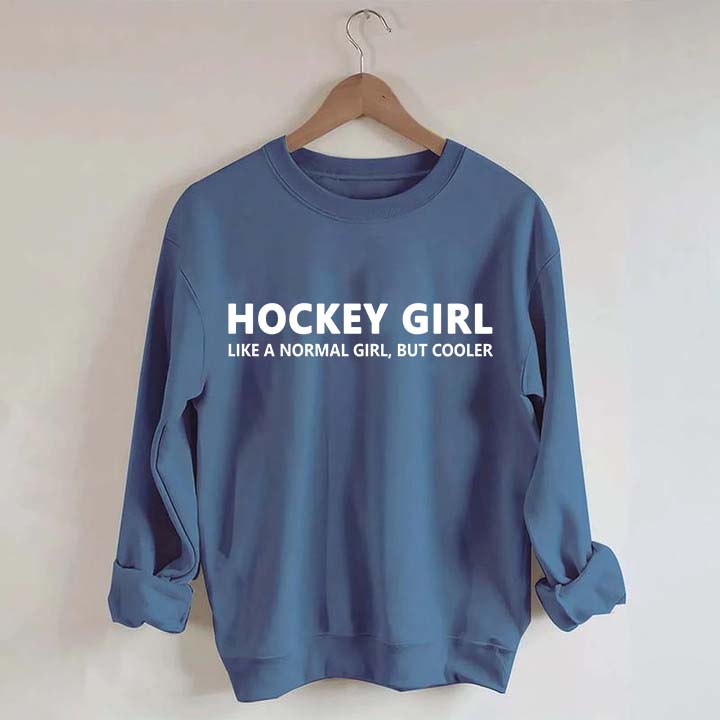 Ice Hockey Daughter Girl Sweatshirt