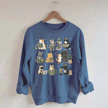 Coffee Cats Catpuccino Sweatshirt