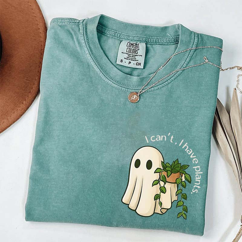 Ghost Plant Spooky Cute T-Shirt