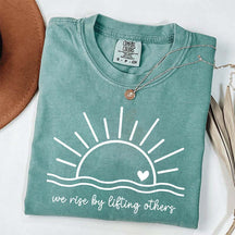We Rise By Lifting Others Simple T-Shirt