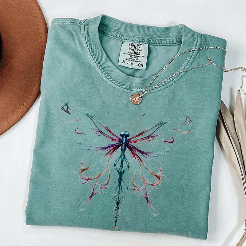 Comfort Color Bright Golden Butterfly T-Shirt