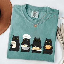 Black Cats Sourdough T-Shirt