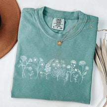 Anti Capitalist FDT Floral T-Shirt