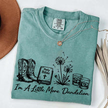 Dandelion Comfort Colors Graphic Western T-Shirt