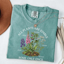 Dark Academia All Plants Are Edible Some Only Once Cute T-Shirt