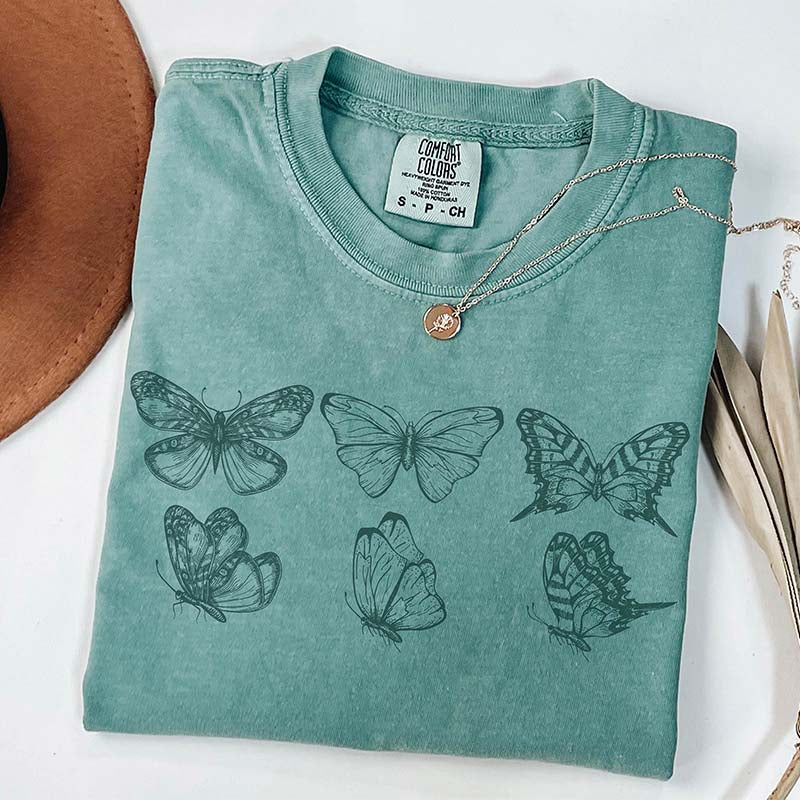 Dark Cottagecore Butterfly T-Shirt