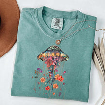 Floral Jellyfish T-Shirt
