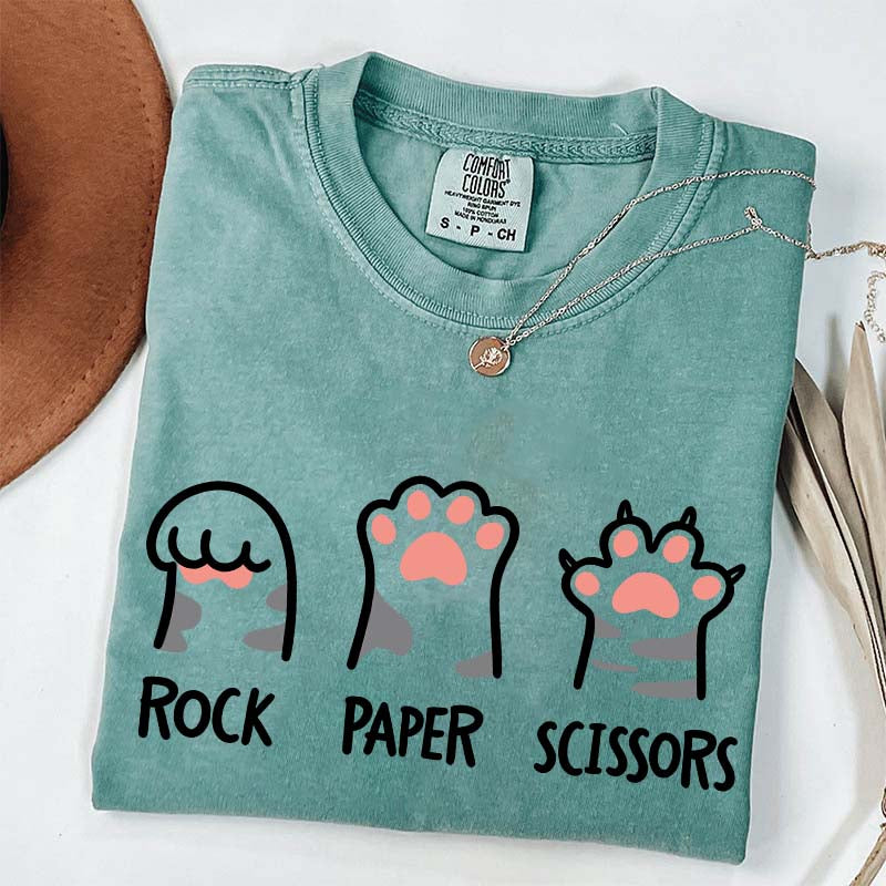 Cat Paw Print Cute T-Shirt