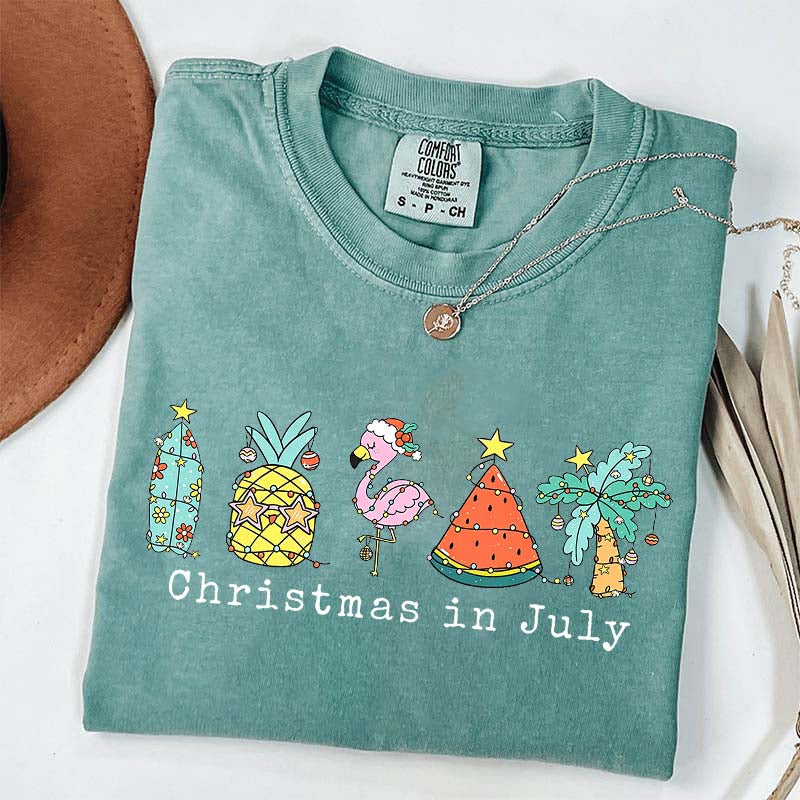 Christmas In July Xmas T-Shirt