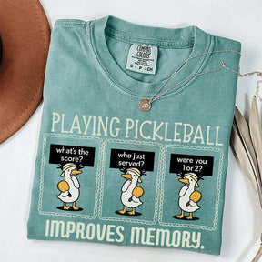 Pickleball Player Comfort Colors T-Shirt