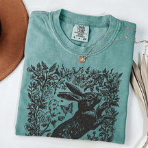 Cottagecore Rabbit Woodland Aesthetic T-Shirt