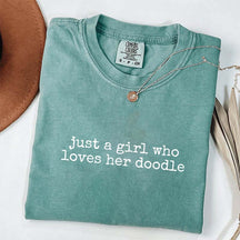 Just A Girl Who Loves Her Doodle T-Shirt
