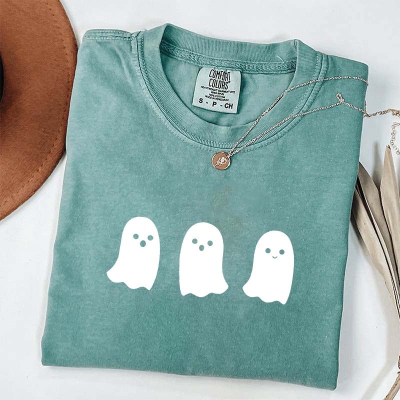 Cute Ghost Minimalist T-Shirt