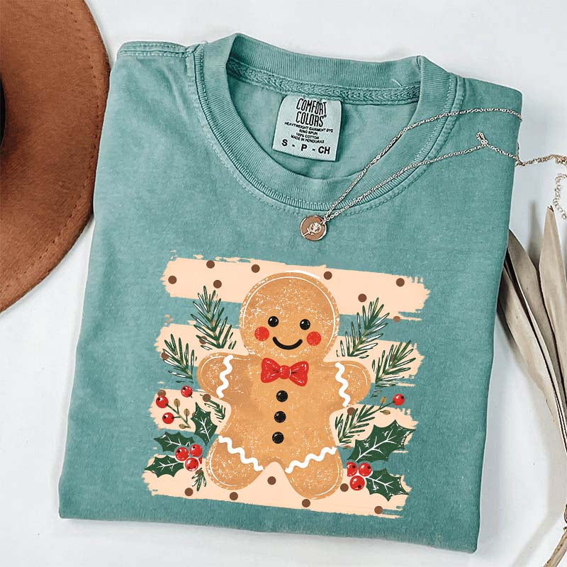 Gingerbread Cookie Christmas Xmas Holiday T-Shirt