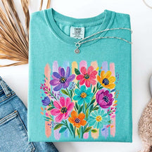 Comfort Colors Daisy Brushstroke Floral T-Shirt