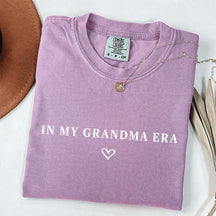 In My Grandma Era Heart T-Shirt