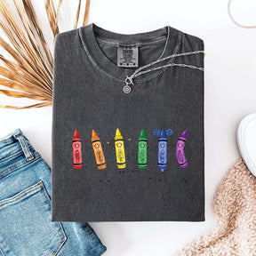 Funny Teacher Life Happy Doodle Back To School T-Shirt