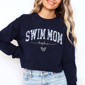 Custom Swim Mom Sweatshirt