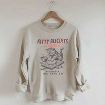 Cat Biscuit Sweatshirt