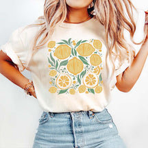 Comfort Colors Lemons FDT Flower T-Shirt