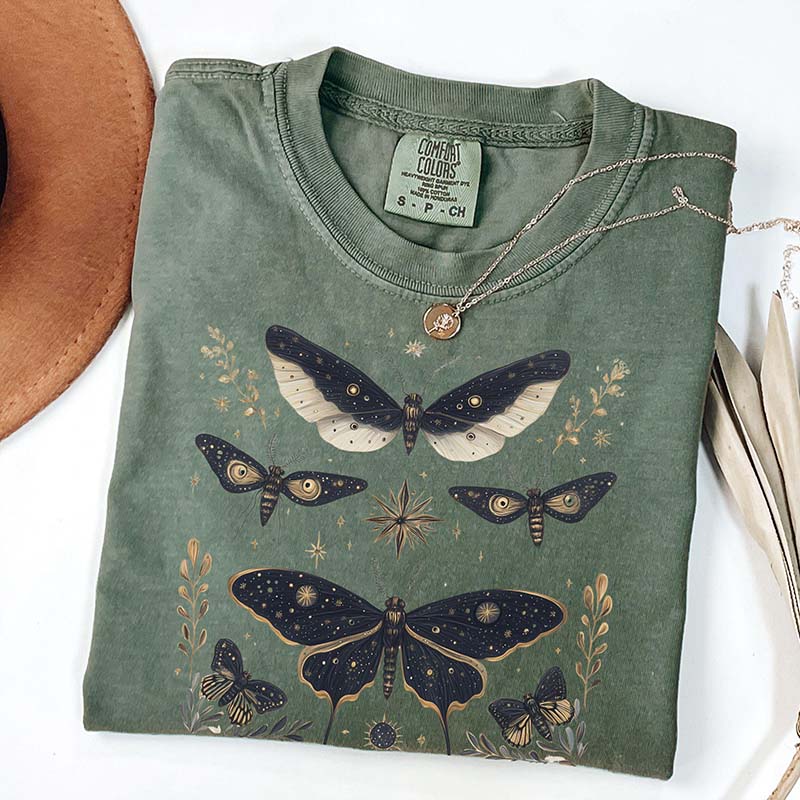 Mystical Moth Butterfly Nature Lover T-Shirt