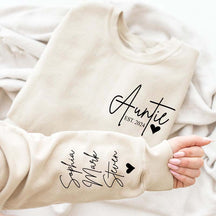 Personalized Nieces Nephews Names Year Sweatshirt