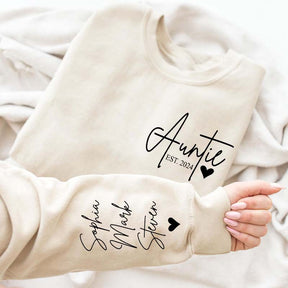 Personalized Nieces Nephews Names Year Sweatshirt